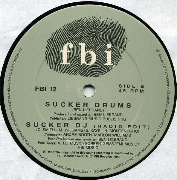 Dimples D - Sucker DJ (12") Vinyl Record { vinyl }