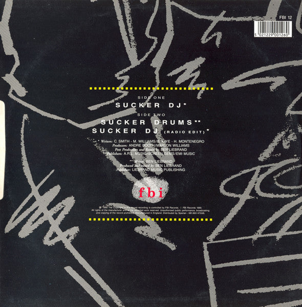 Dimples D - Sucker DJ (12") Vinyl Record { vinyl }