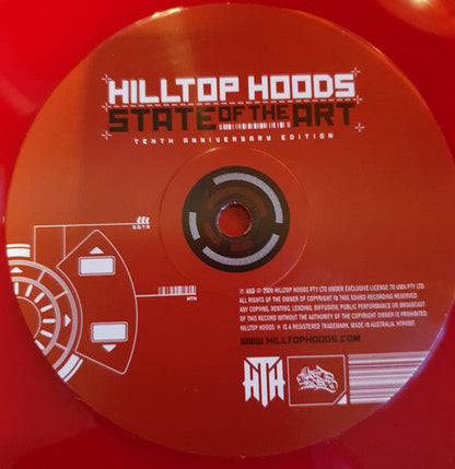 Hilltop Hoods – State Of The Art (Ltd. Red Reissue) Vinyl Record { vinyl }