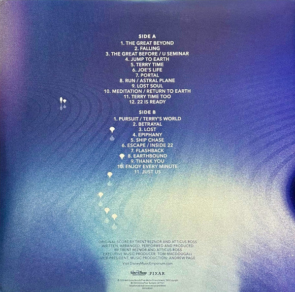 Trent Reznor & Atticus Ross – Soul (Limited Clear Vinyl LP, Original Score) { vinyl }