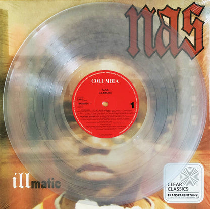 Nas – Illmatic (Limited Edition Clear Vinyl LP) { vinyl }