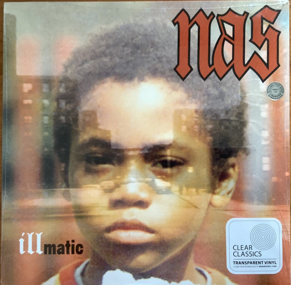 Nas – Illmatic (Limited Edition Clear Vinyl LP) { vinyl }