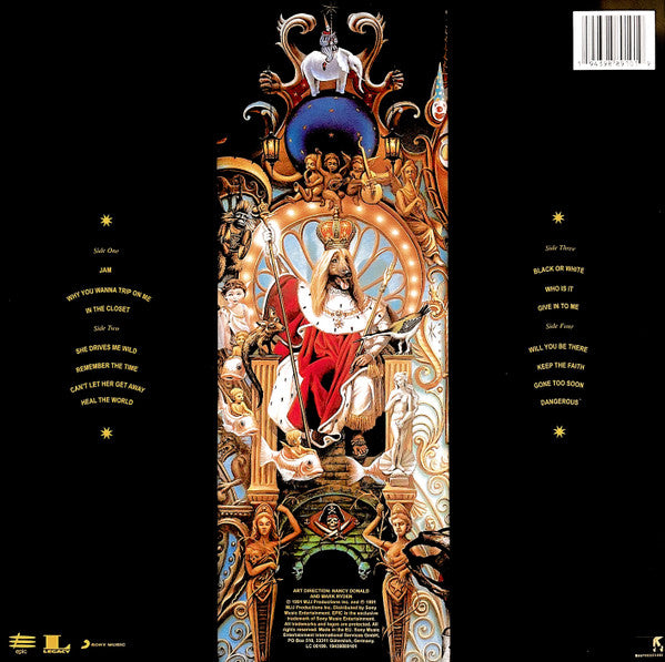 Michael Jackson - Dangerous (Limited Edition Red Vinyl 2LP) { vinyl }