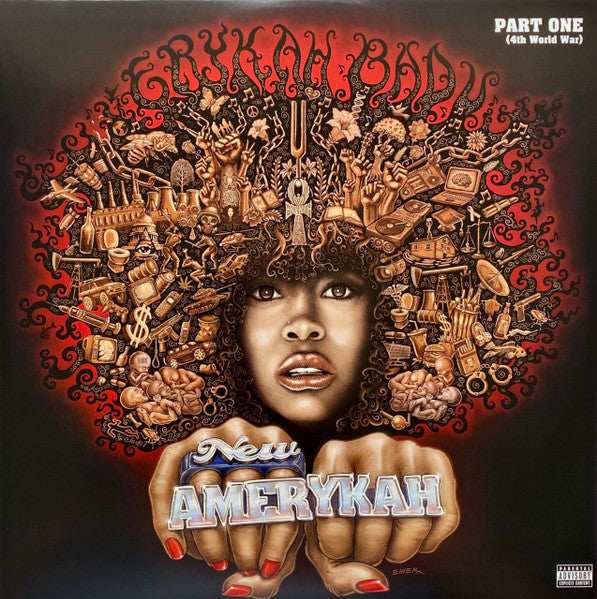 Erykah Badu - New Amerykah Part One (2LP) (Purple Vinyl Record) { vinyl }