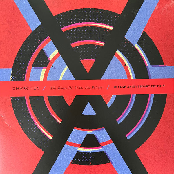 Chvrches – The Bones of What You Believe (10th Anniversary Remastered Clear Vinyl LP) { vinyl }