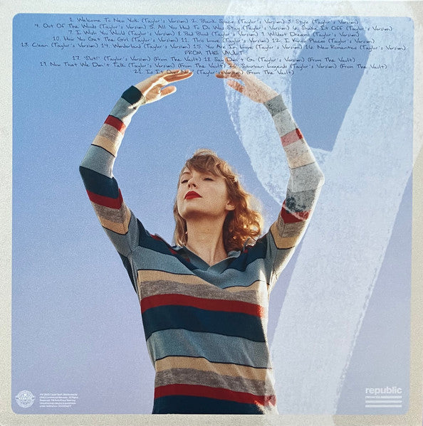 Taylor Swift – 1989 (Taylor's Version) (Sunrise Boulevard Yellow Vinyl 2LP) { vinyl }