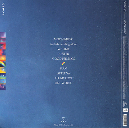 Coldplay – Moon Music (LP Clear Vinyl EcoRecord) { vinyl }