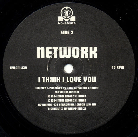 Network - Anechoic Conditions / I Think I Love You (12") Vinyl Record { vinyl }