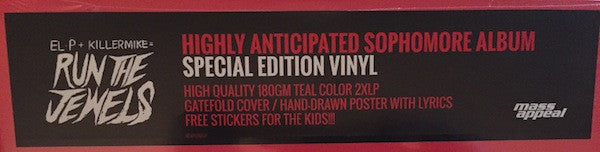 Run The Jewels - Run The Jewels 2 (First Pressing)(Mass Appeal) Vinyl Record { vinyl }