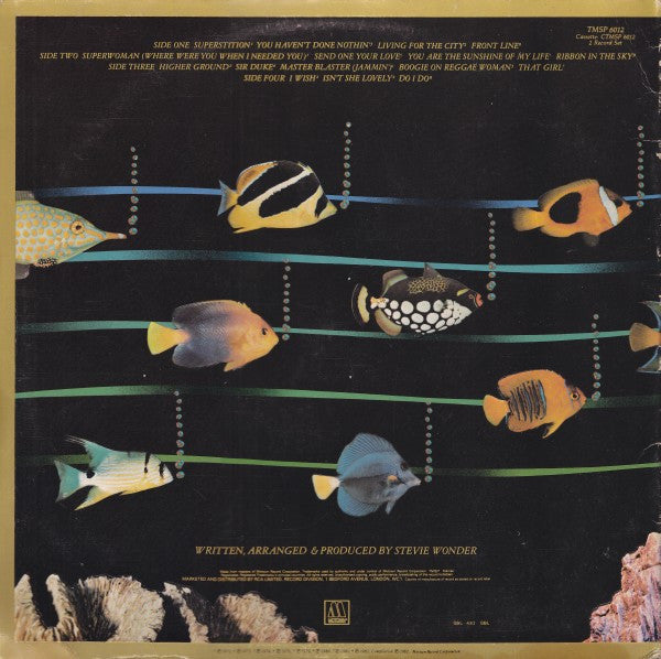 Stevie Wonder - Stevie Wonder's Original Musiquarium (First Pressing) Vinyl Record { vinyl }