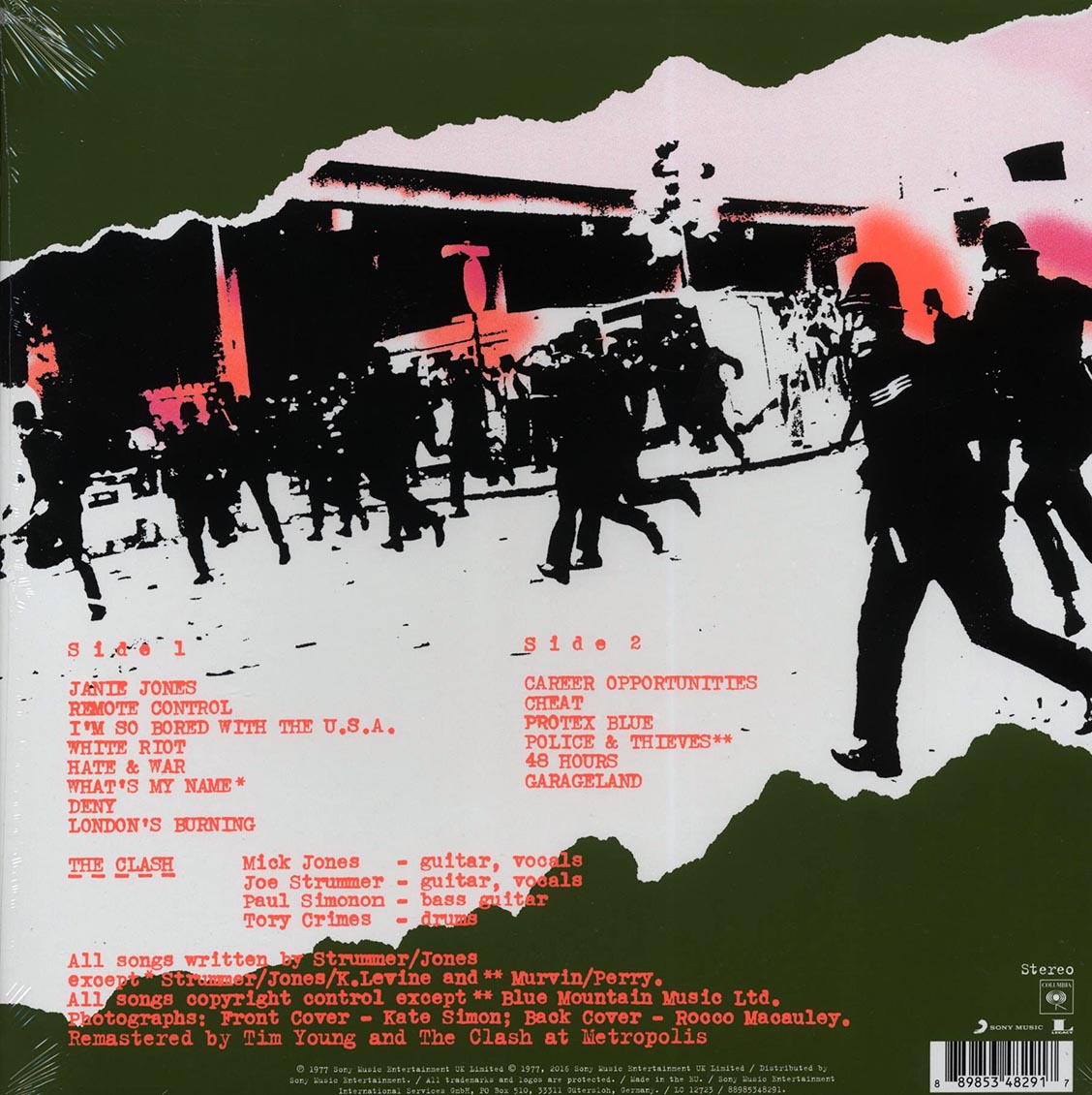 The Clash - The Clash (180g Remastered Vinyl LP) { vinyl }