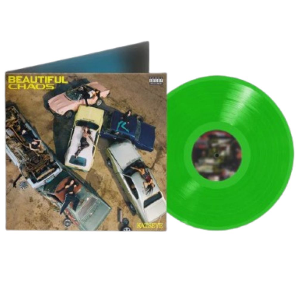 Katseye - Beautiful Chaos - Lime Vinyl LP Record { vinyl }