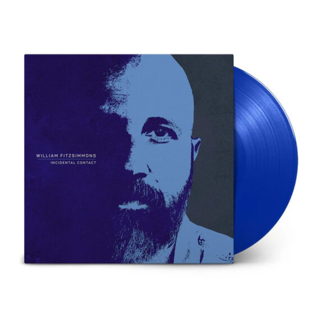 William Fitzsimmons - Incidental Contact [Royal Blue] { vinyl }