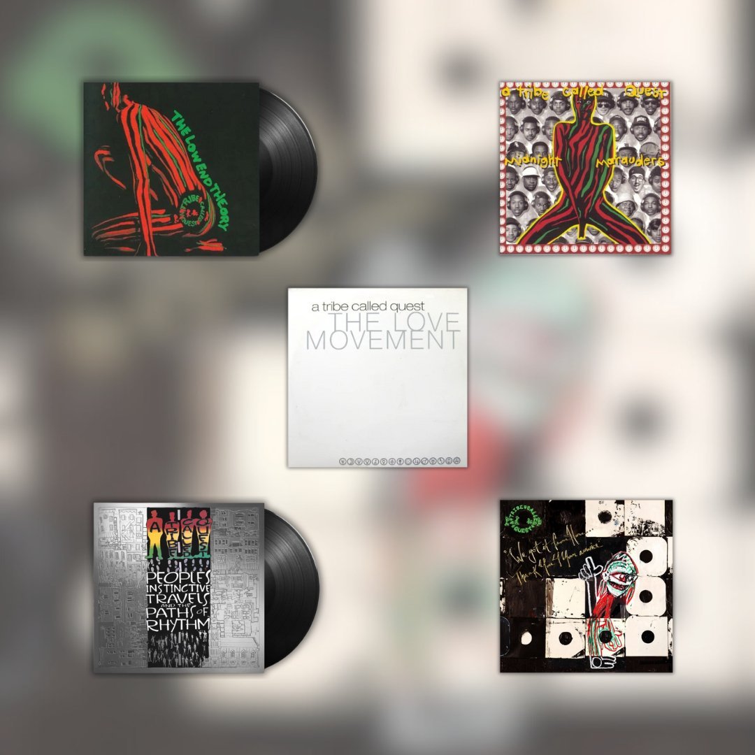 A Tribe Called Quest - Vinyl LP Record Bundle { vinyl }