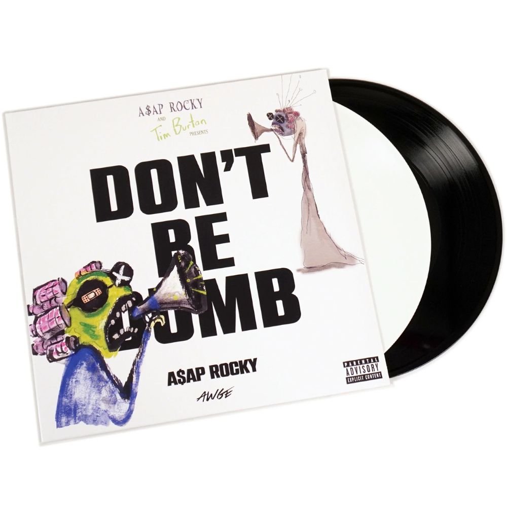 A$AP Rocky – Don’t Be Dumb - Black and White Vinyl LP Record { vinyl }
