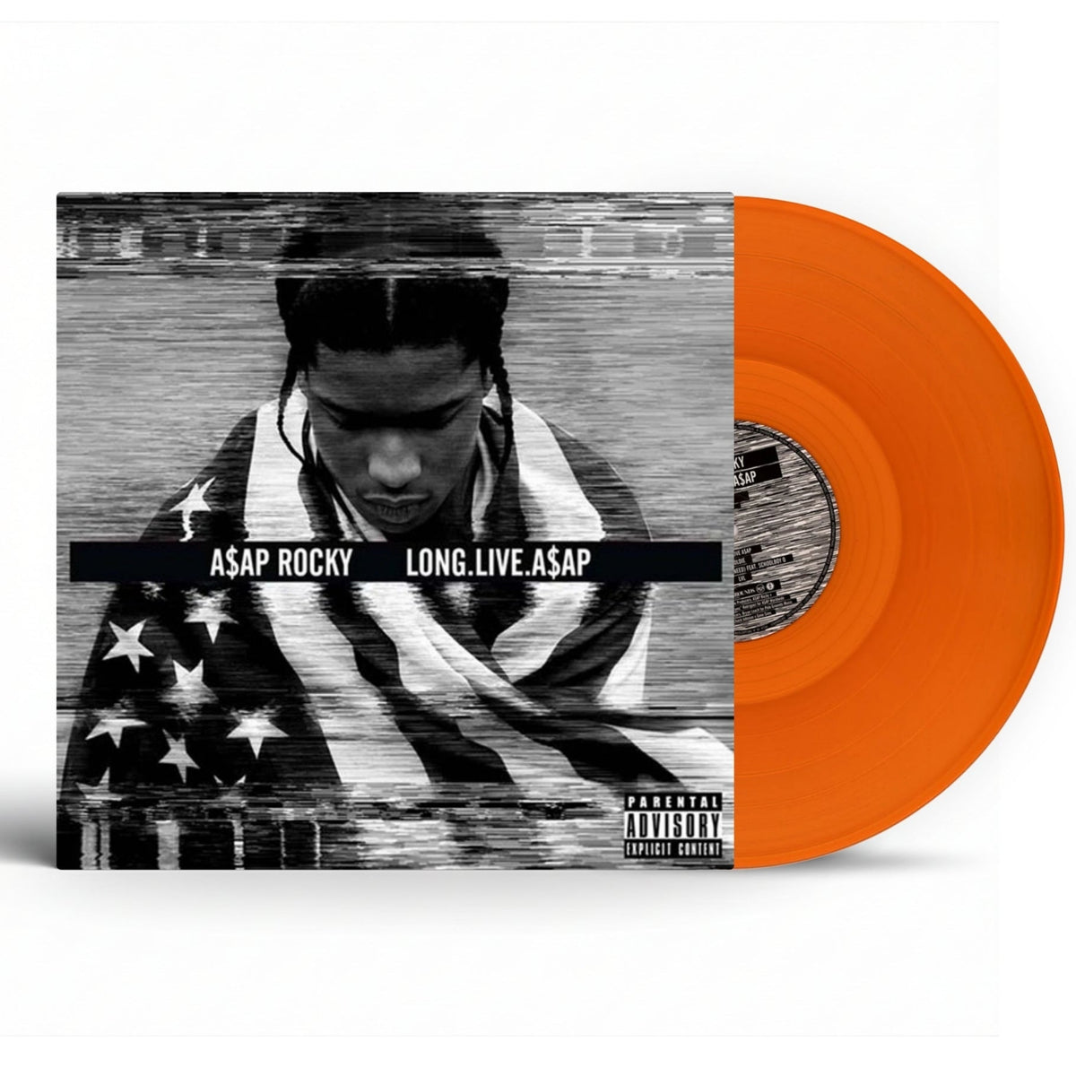 A$AP Rocky - Long.Live.A$AP - Orange Vinyl LP Record { vinyl }
