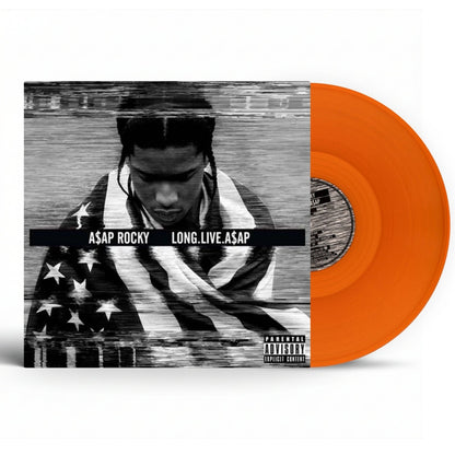 A$AP Rocky - Long.Live.A$AP - Orange Vinyl LP Record { vinyl }