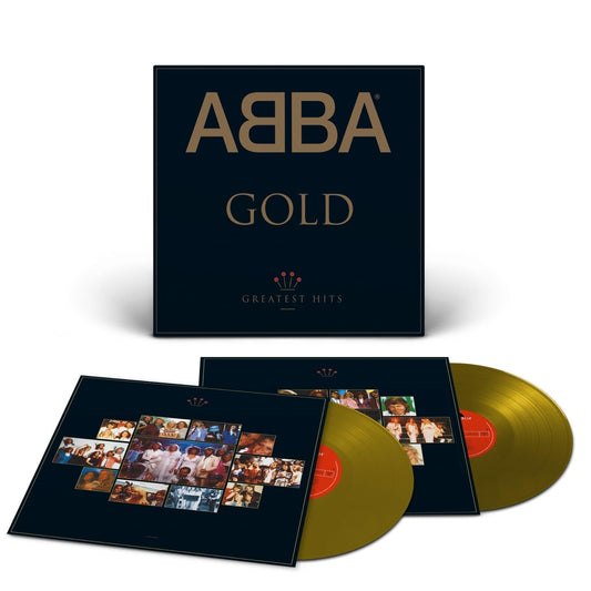 ABBA - Gold (Greatest Hits) - Gold Vinyl LP Record { vinyl }