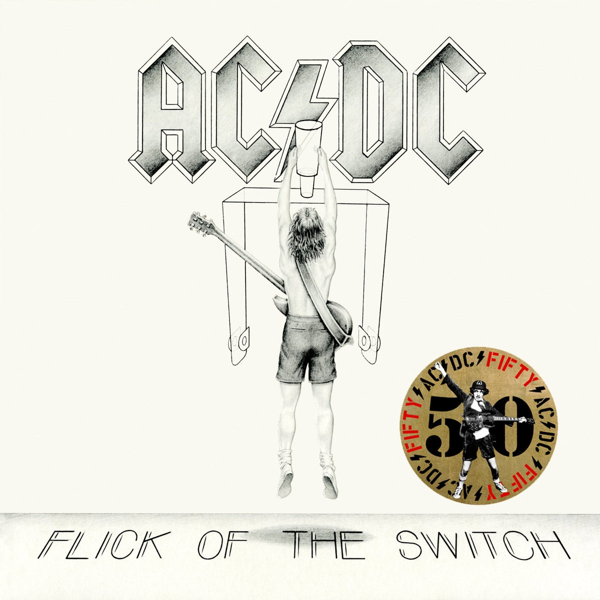 AC/DC - Flick Of The Switch - Gold Vinyl LP Record { vinyl }