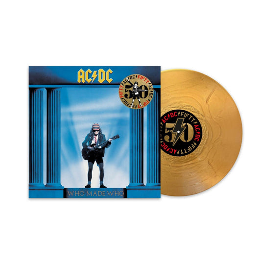 AC/DC - Who Made Who - Gold Vinyl LP Record { vinyl }