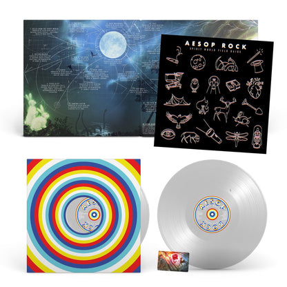 Aesop Rock ‎– Spirit World Field Guide - Clear Vinyl LP Record { vinyl }