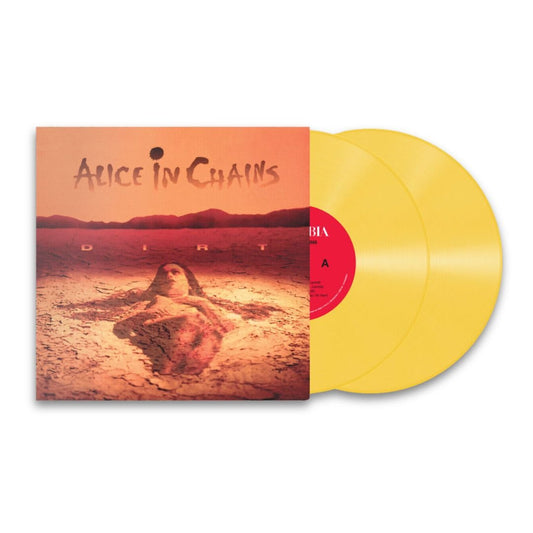 Alice in Chains - Dirt 30th Anniversary - Yellow Vinyl LP Record { vinyl }
