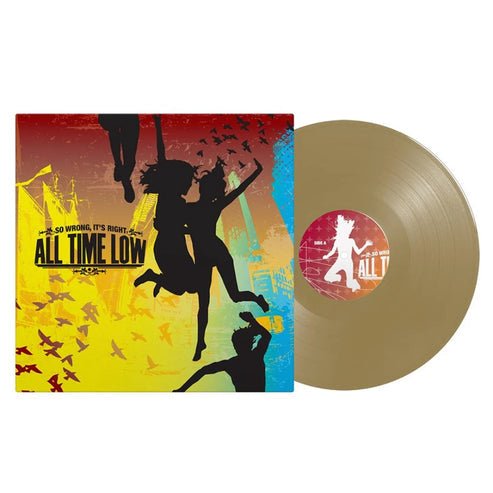 All Time Low - So Wrong It's Right - Gold Vinyl LP Record { vinyl }