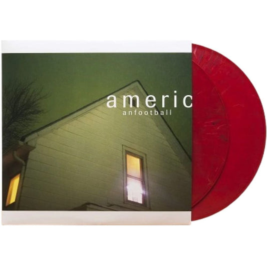 American Football - American Football - Red Marbled Vinyl LP Record { vinyl }