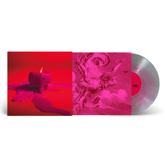 Arcade Fire - Pink Elephant - Meltdown Transparent Yolk Vinyl LP Record { vinyl }