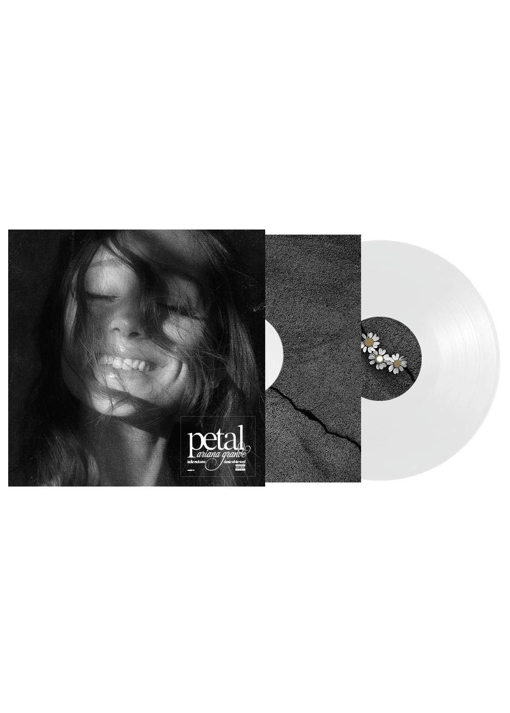 Ariana Grande - Petal - Indie Exclusive White Vinyl LP Record { vinyl }