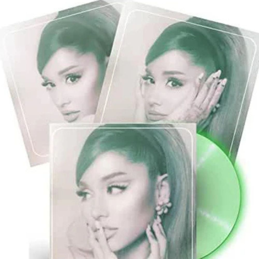 Ariana Grande - Positions - Limited Edition Glow in the Dark Vinyl LP Record { vinyl }
