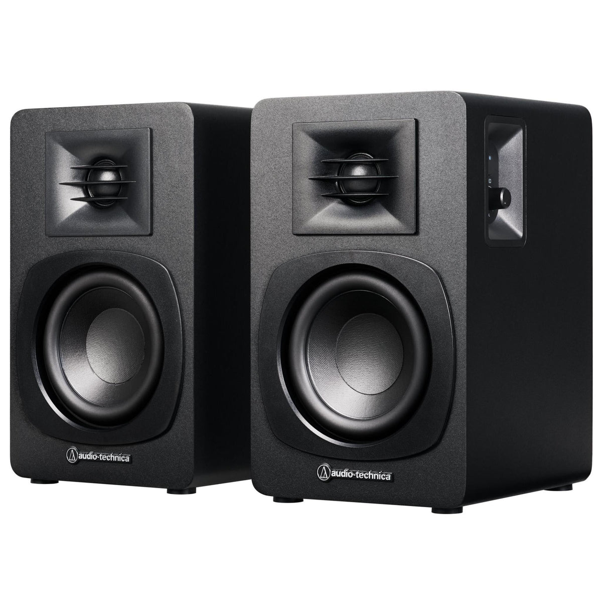 Audio-Technica - AT-SP3X - Black Bluetooth Bookshelf Speakers