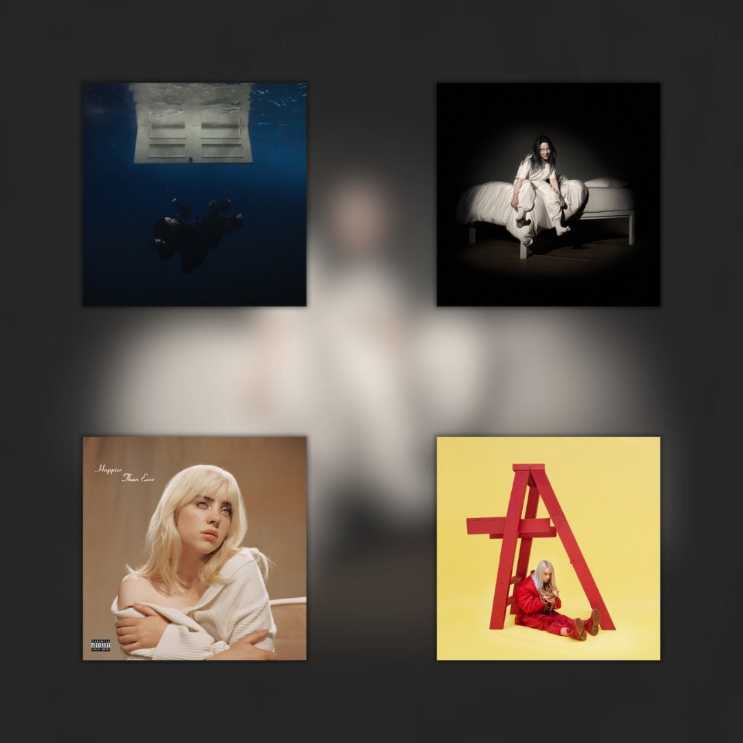 Billie Eilish - Vinyl LP Record Bundle { vinyl }