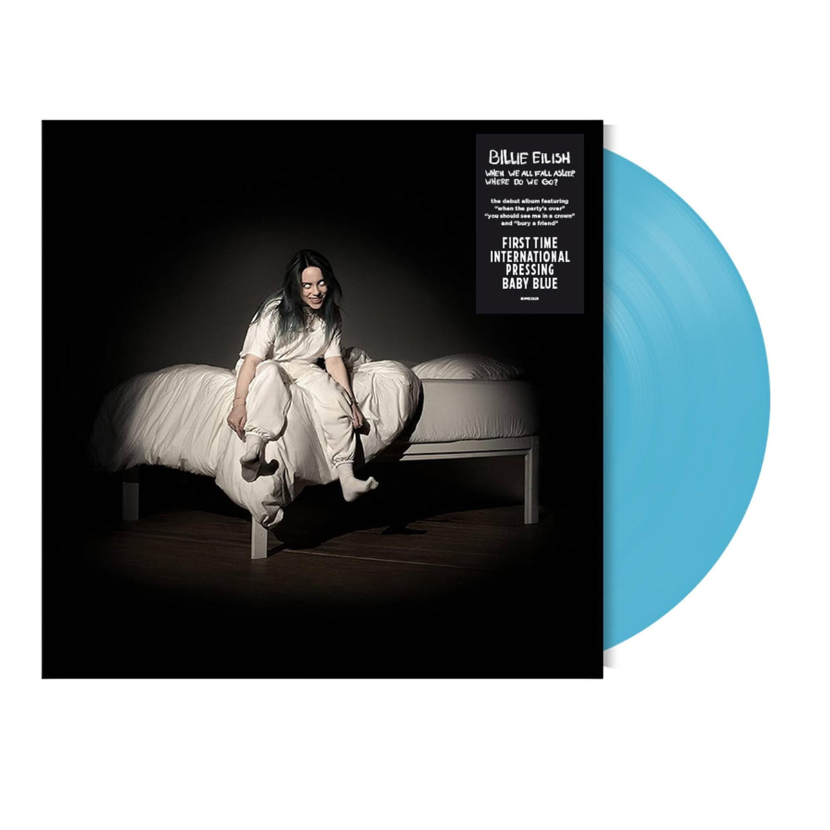 Billie Eilish - When We All Fall Asleep, Where Do We Go? (2026 Repress) - Baby Blue Vinyl LP Record { vinyl }