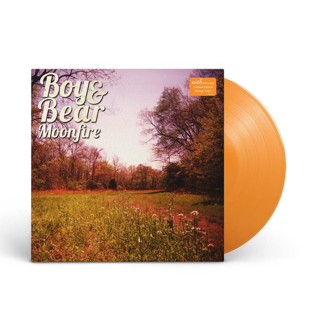 Boy & Bear - Moonfire – Orange Vinyl LP Record { vinyl }