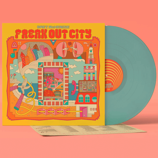 Bret McKenzie - Freak Out City - Glacial Blue Loser Vinyl LP Record { vinyl }
