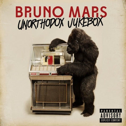 Bruno Mars - Unorthodox Jukebox - Red & Black Splatter Vinyl LP Record { vinyl }