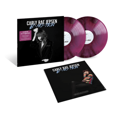 Carly Rae Jepsen - E•MO•TION - 10 Year Anniversary Edition Magenta Swirl Vinyl LP Record { vinyl }