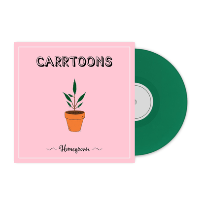 Carrtoons - Homegrown - Green Vinyl LP Record { vinyl }