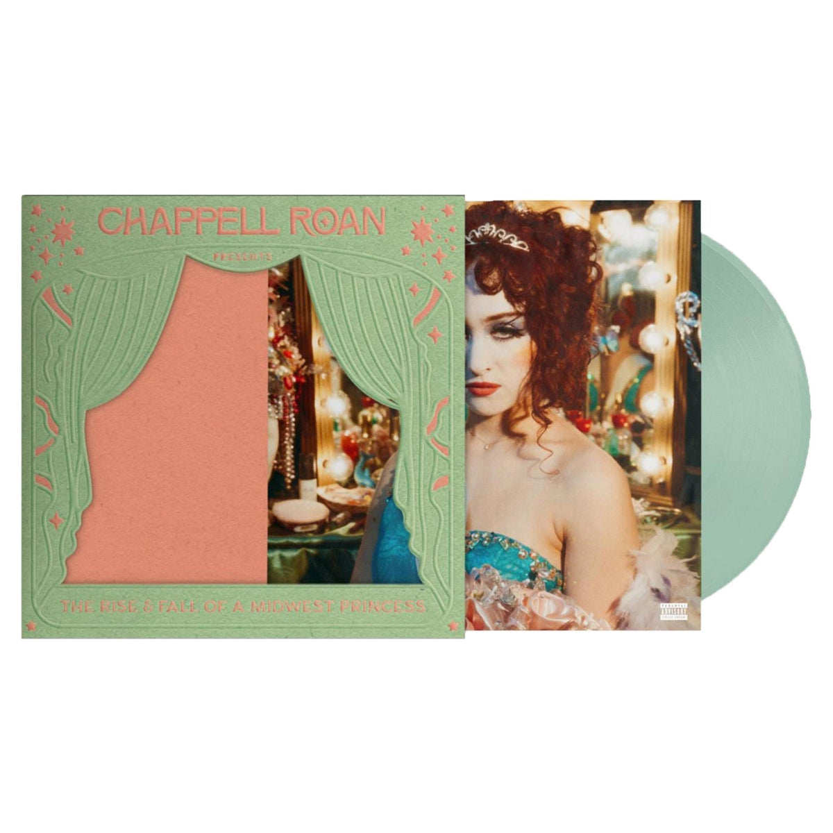 Chappell Roan - The Rise and Fall Of A Midwest Princess - Coke Bottle Green Vinyl LP Record { vinyl }