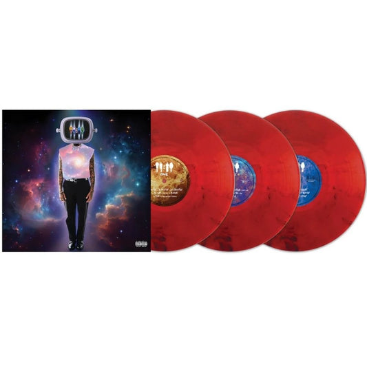 Chris Brown - 11:11 (Deluxe Edition) - Red Smoke Vinyl LP Record { vinyl }