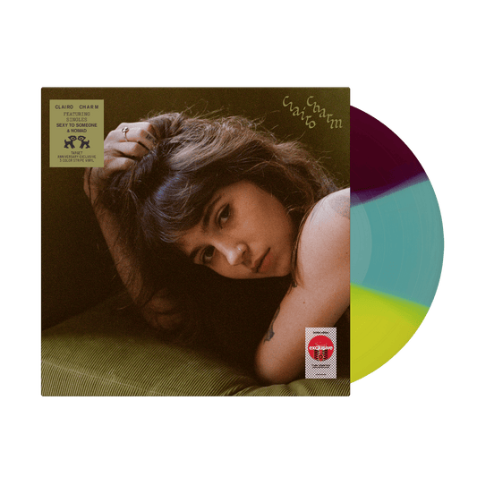 Clairo - Charm - Yellow, Blue & Purple Vinyl LP Record { vinyl }