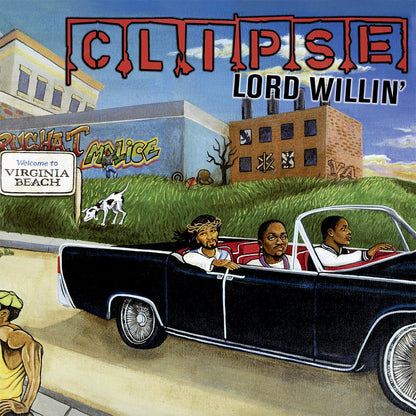 Clipse - Lord Willin' - Silver Vinyl LP Record { vinyl }