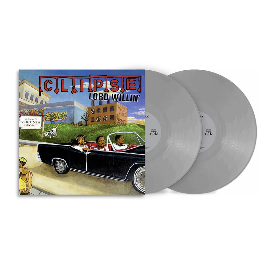Clipse - Lord Willin' - Silver Vinyl LP Record { vinyl }