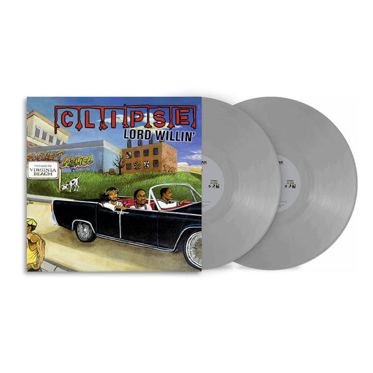 Clipse - Lord Willin' - Silver Vinyl LP Record { vinyl }