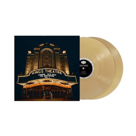 Common & Pete Rock - Auditorium Vol. 1 - Tan Vinyl LP Record { vinyl }