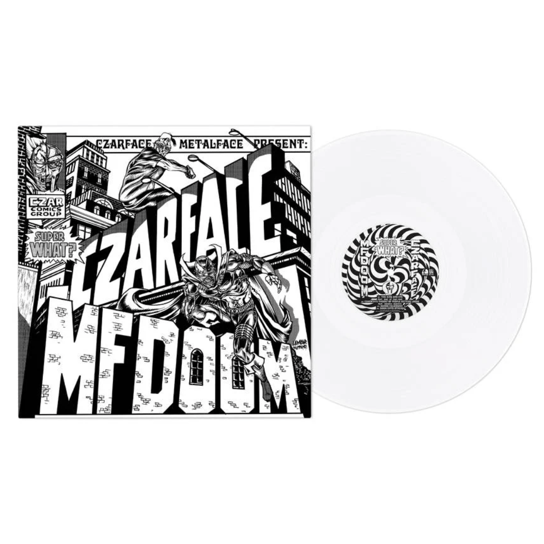 Czarface & MF DOOM - Super What? - White Vinyl LP Record { vinyl }