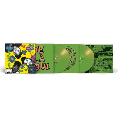 De La Soul - 3 Feet High And Rising - Opaque Green Vinyl LP Record { vinyl }