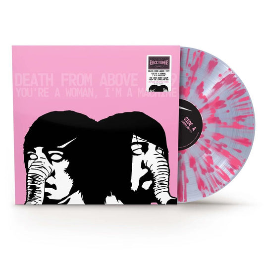 Death From Above 1979 - You're a Woman, I'm A Machine (RKTBR25) - Splatter Vinyl LP Record { vinyl }