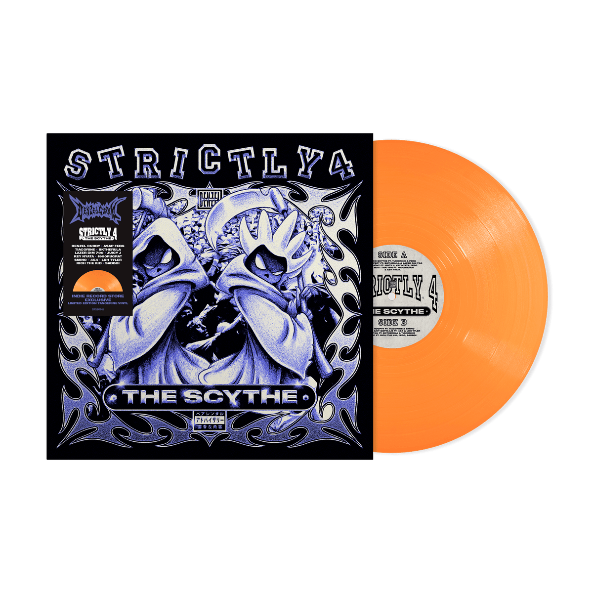 Denzel Curry - Strictly 4 The Scythe - Orange Vinyl LP Record { vinyl }
